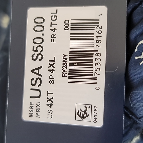 Polo by Ralph Lauren Navy Blue Pajama Pants - Picture 4 of 4